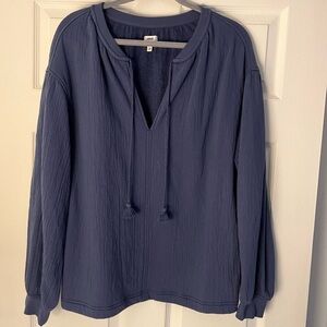 Women’s Aerie Top Blue XXS